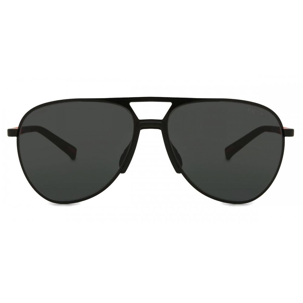 

Prada Linea Rossa Ps53zs 1bo06f Men Sunglasses 59--145