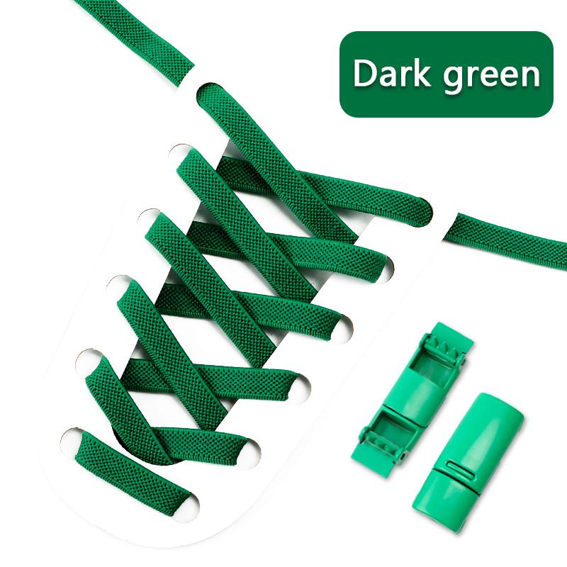 Colorful Magnetic Lock Shoelaces without ties Elastic Laces Sneakers No Tie Shoe laces Kids Adult Wide Shoelace Shoe Accessories