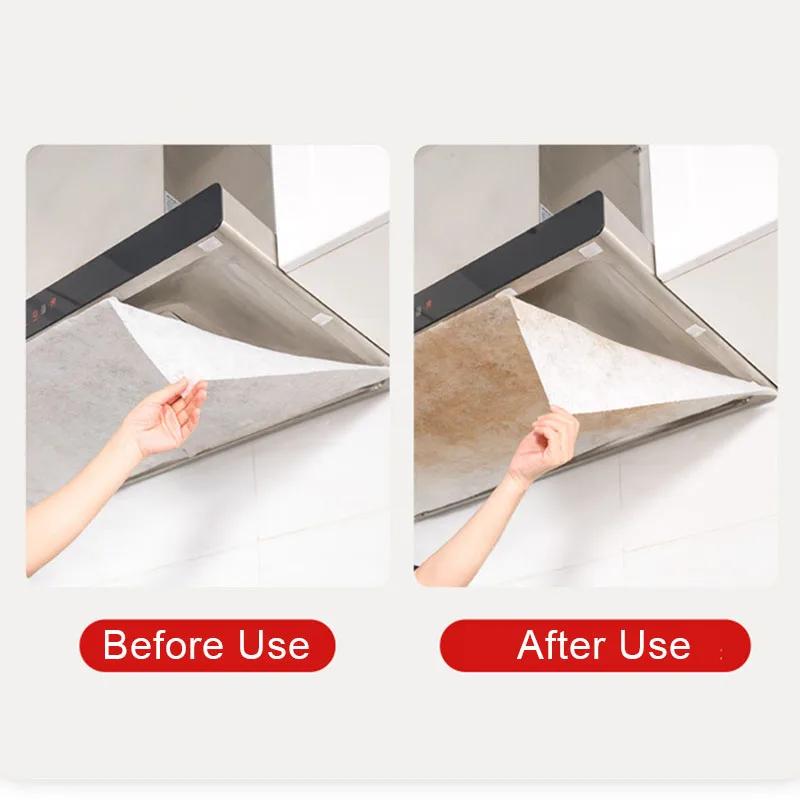 5/10M Carta Filtro Olio Cappa Monouso Tessuto Non Tessuto Filtro Ventola Aspirante Cappa Cucina Cotone Anti Olio