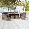 VidaXL Garden Lounge Set 7 Pcs with Cushions Patio Furniture Terrace Furniture Set Outdoor Furniture Resin 3098170