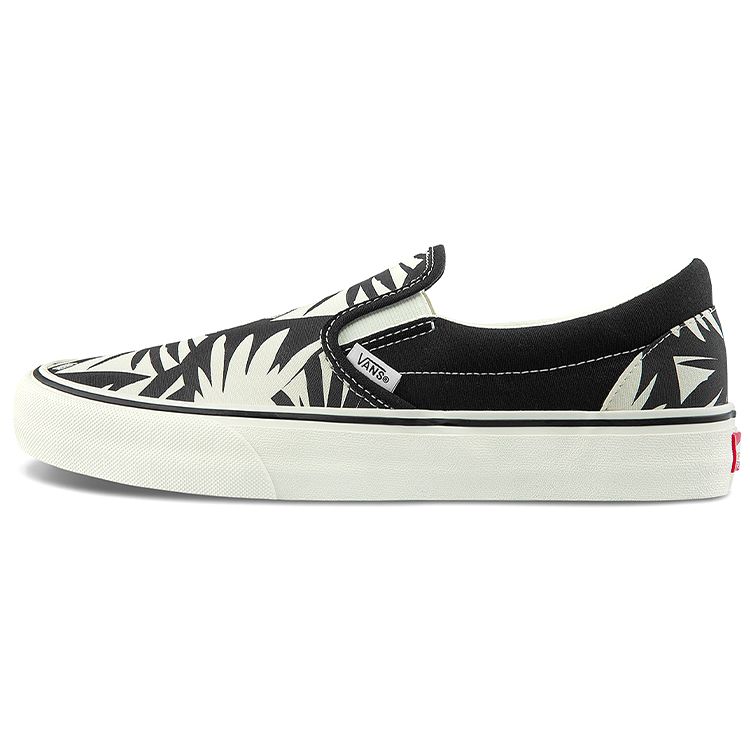 Vans Slip-On Sf Canvas Lightweight Durable Breathable Low-Top Skate Shoes Unisex Sneakers Black White VN0A3MUC9IG