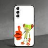 A-Abstract A-art F-frog Phone Case For Samsung Galaxy A91,80,73,72 ,71,53,52,32 ,31,22,21s,20,Soft Black Case