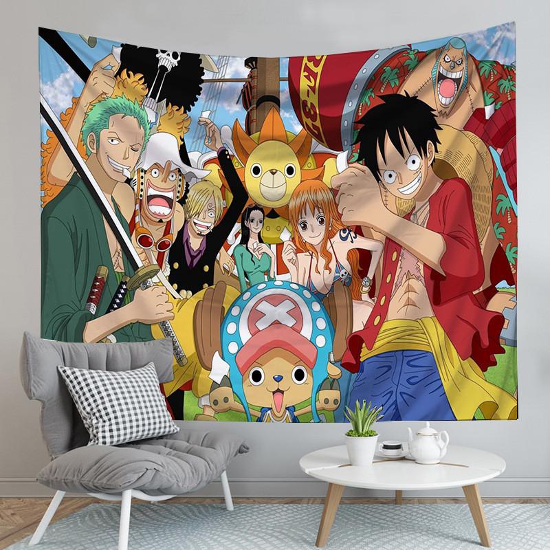 Tapestry One Piece Wall Background Cloth Hanging Bedroom Cartoon Decor Wall