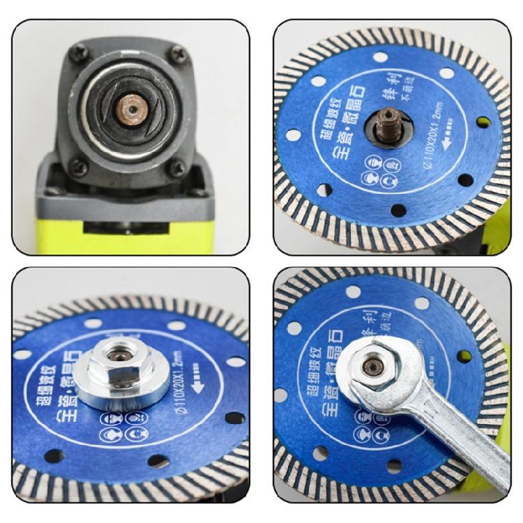 Hexagonal Type Press Plate Used for Angle Grinder Saw Blade Fit for Model 100