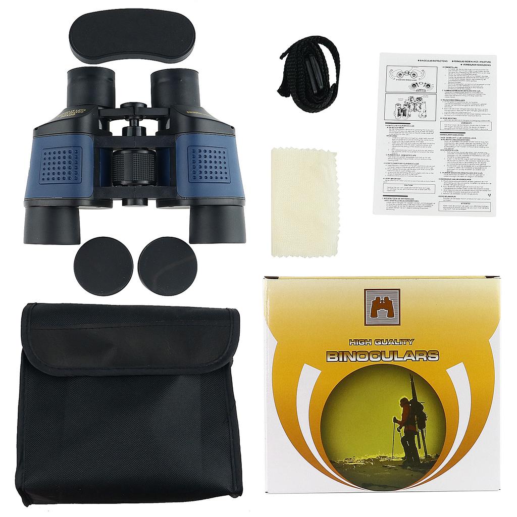 Noul Binoclu Lanying 60X60 de la Amazon Telescop portabil HD de înaltă putere, cu lumină redusă, cu vedere nocturnă pentru exterior