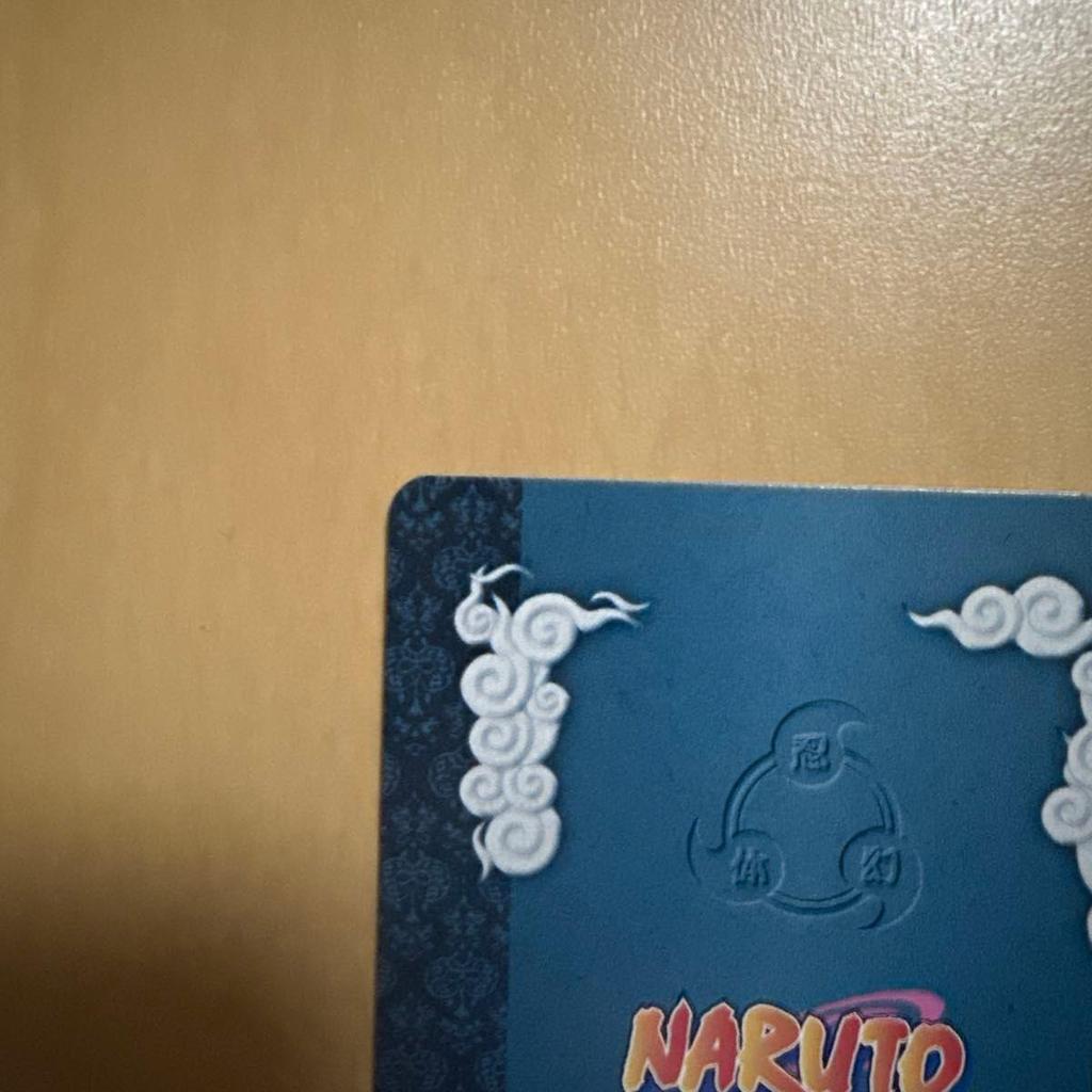 Used NARUTO Naruto Card Game Second Hokage Suiton/Hard Whirlpool Blade Sparkling Rare Card