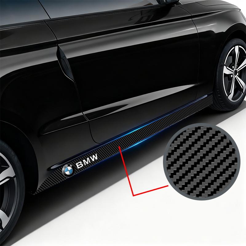 Nouveau Badge de porte de voiture autocollants décoratifs autocollants de bas de caisse Pour BMW F30 F01 F10 F35 F15 F16 F18 E39 E46 E90 E36 E60 X1 X3
