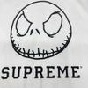 Supreme xDisney Disney [23AW] Nightmare Before Tim Burton Skeleton Short Sleeve T-Shirt tops L whiteUsed