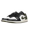 Air Jordan 1 Low Black Toe Medium Olive