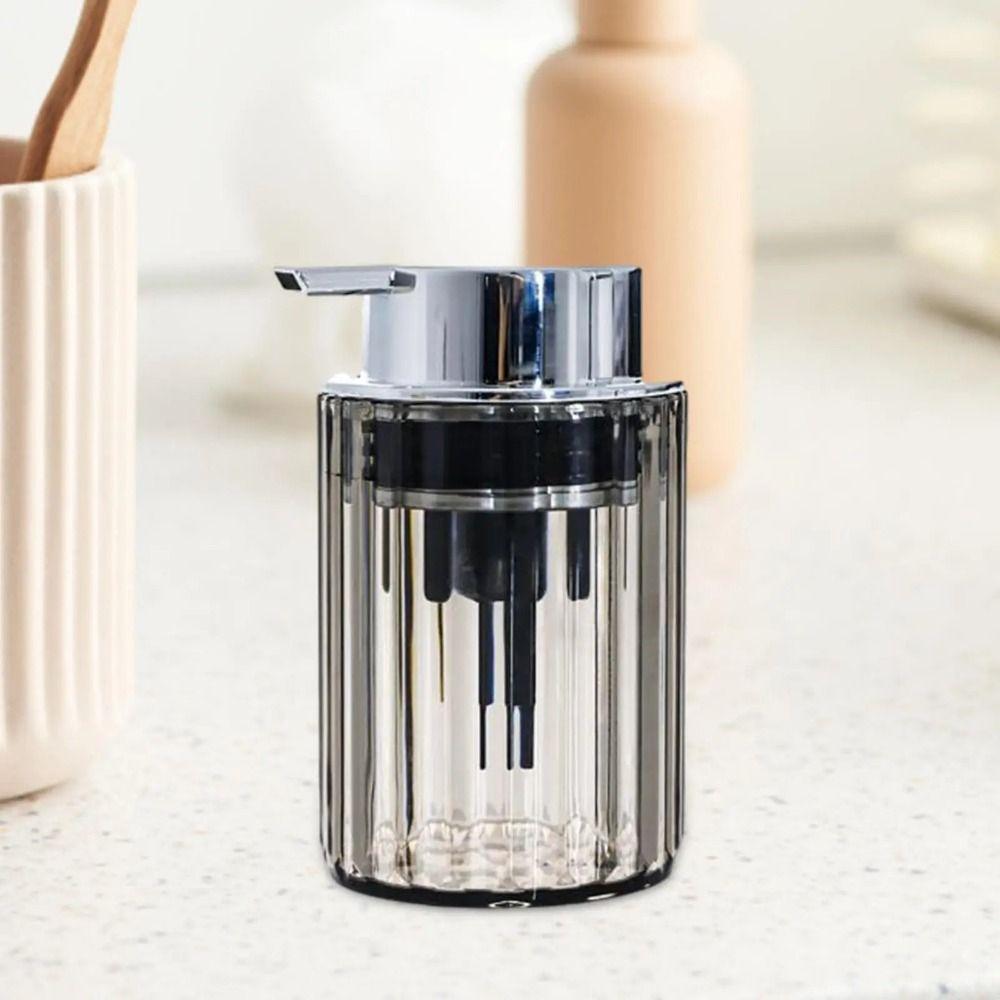 Refillable Foaming Soap Dispenser Push-type Foam Pump Jar Premium Mousse Bottle  Shower Gel