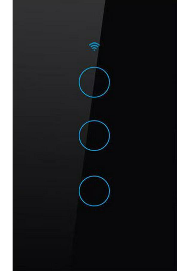 Smart WiFi Touch Switch with Siri Voice Control, Mobile App, RF Remote, and Tone Adjustment