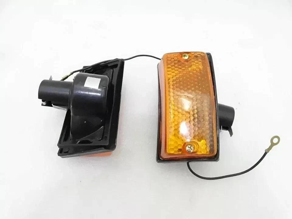 Set di 4 indicatori di direzione anteriori e posteriori Vespa PX LML Star Stella Lente Gialla
