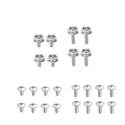Football Helmet Repair Screws 12PCS Stainless Steel 10mm 12mm Compatible with For Baseball Softball Protective Helmets