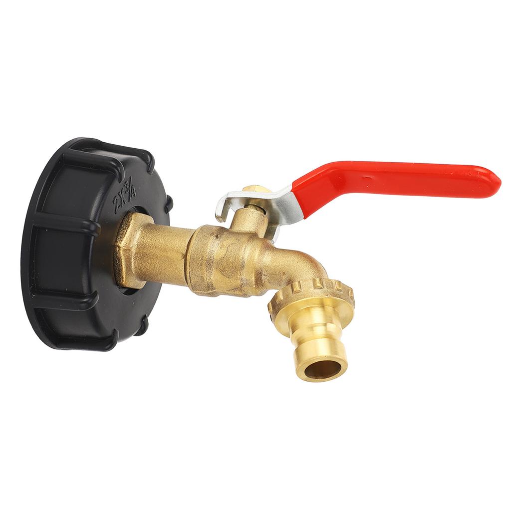 IBC-Behälteradapter 3 4 Zoll Messing-Behälteranschluss Grobgewinde 275-330 Gallonen Wassertank Gartenschlauchventilanschluss