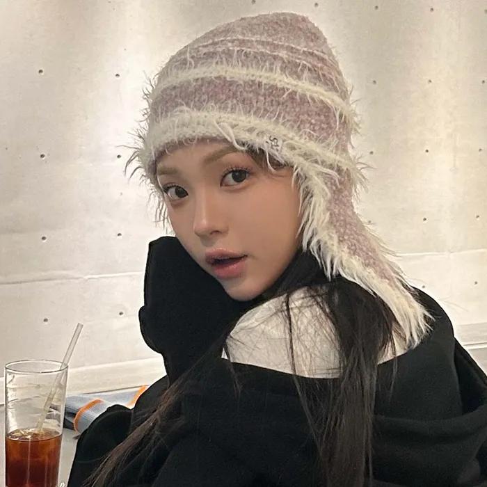 Hug Earflap Wool Knit Trooper Hat 4 Colors