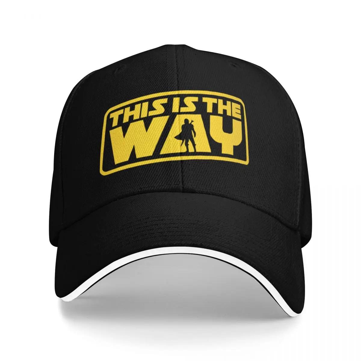 This Is The Way Breathable Design Unisex s Hats Baseball Cap Baseball Cap For Unisex One Size