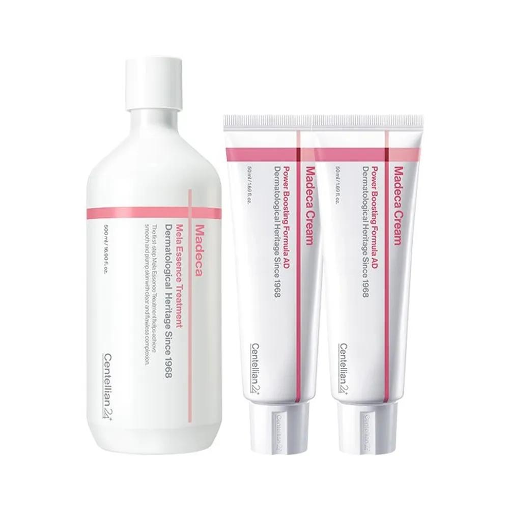 Madeca Cream Power Boosting AD 50ml 2 bottles + Mela Essence Treatment 500ml