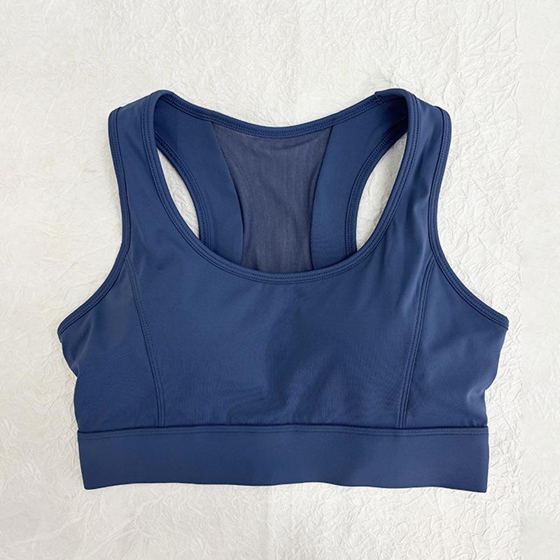 Alo Damen Netz-Sport-BH: Herausnehmbare Polster, Stoßfest, Push-Up, Ideal zum Laufen, Fitness und Yoga.