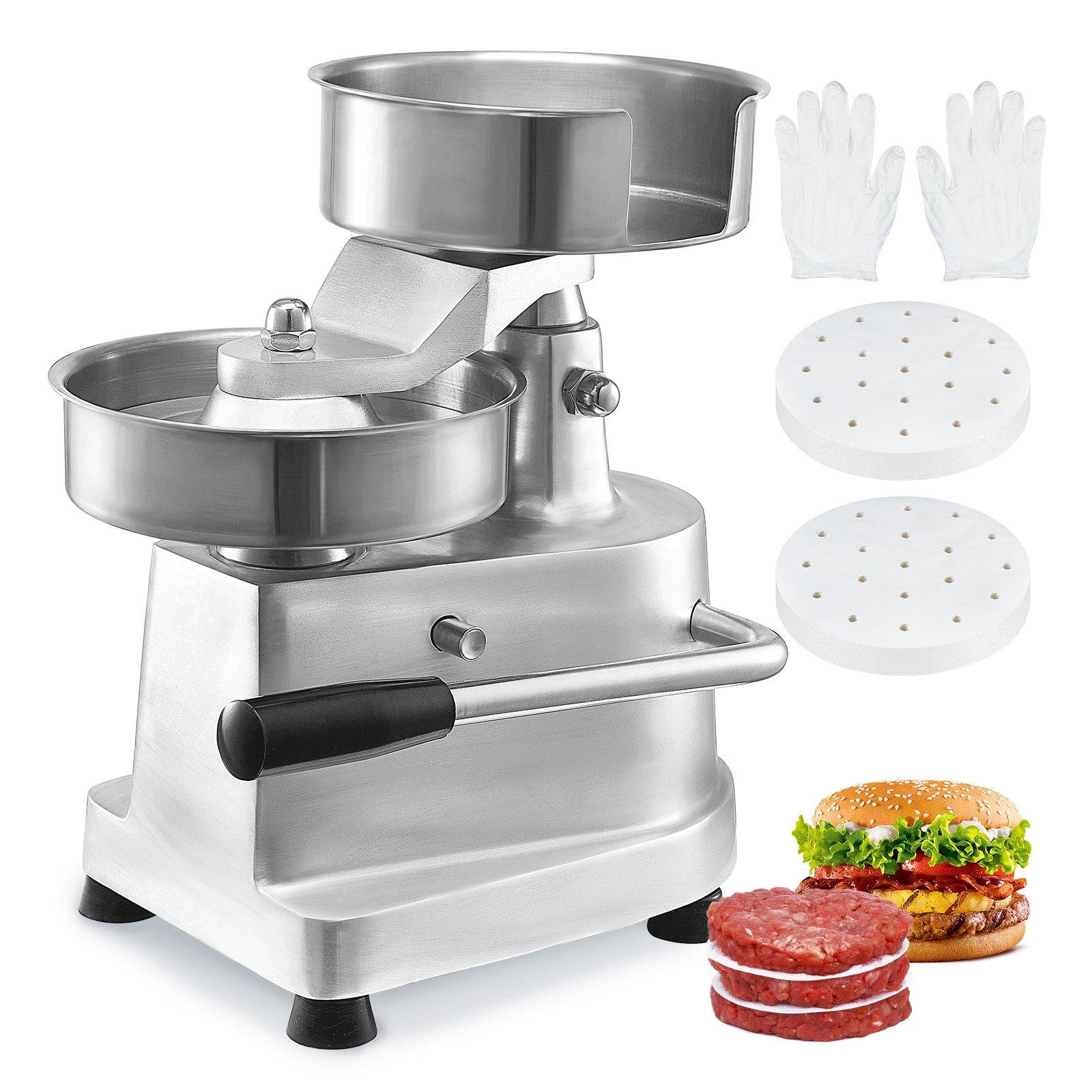 VEVOR Commercial Burger Patty Maker, 150mm/6inch