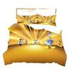 3D Cartoon Animation Bedding Three-Piece Digital Printing Microfiber Polyester Cotton Quilt Cover