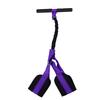 Pedal Resistance Band with Handle Non Slip Foam Grip Strength Training Portable Abdominal Workout Band