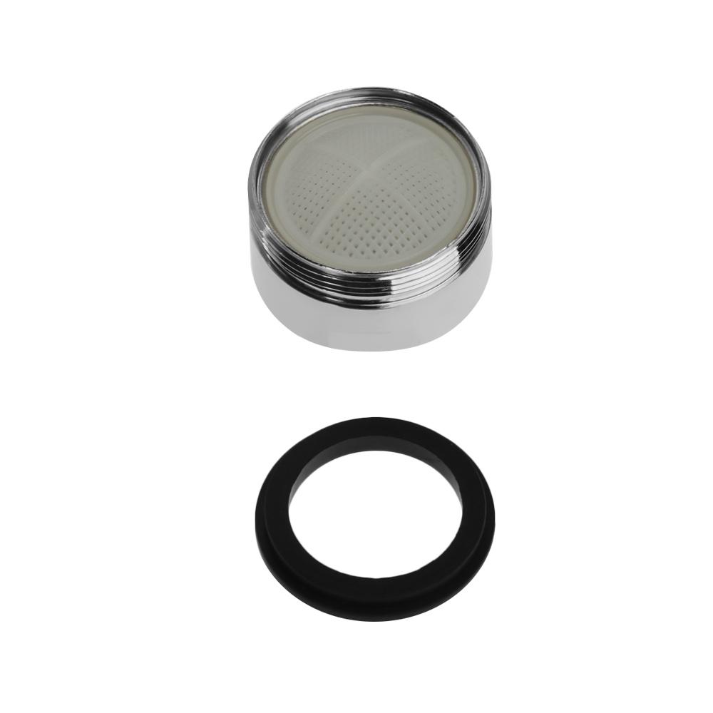 1 Set Chrome Finish Faucet Aerator Water Saving Tap Aerator Water Purifier Filter Nozzle Bubbler Diffuser Faucet Accessories