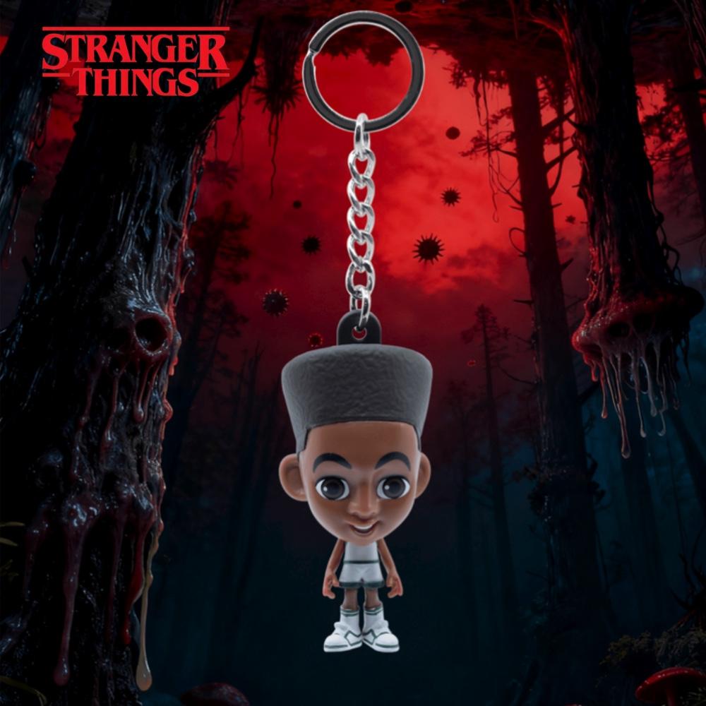 

Официально лицензированный брелок Stranger Things от Netflix, милая фигурка, клипса для сумки, брелок, аксессуар для рюкзака, рождественский подарок, 1 шт., мини, легкий для переноски