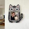 Animal-Shaped Wooden Desktop Photo Frame (Panda, Cat, Rabbit, Frog)