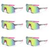 6PCS Lunettes de Cyclisme UV400 Homme Femme Lunettes de Soleil Vélo Lunettes de Soleil Sports de Plein Air Vélo Lunettes Anti-Poussière Lunettes Pour Homme Femme