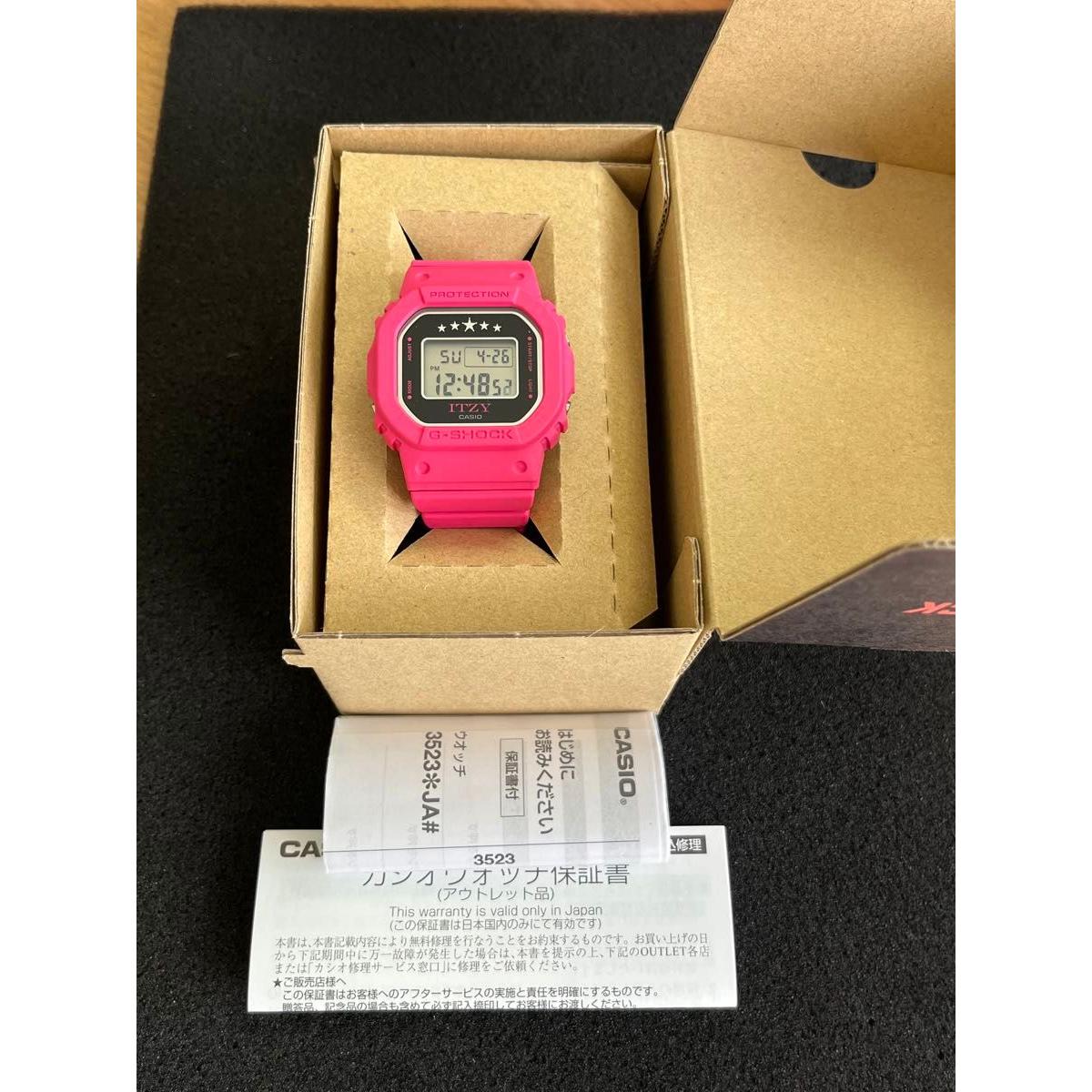 Used CASIO G-SHOCK watch ITZY