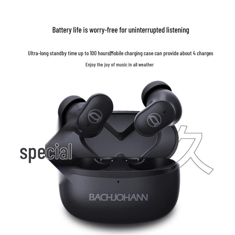 Bach John T40 Wireless Bluetooth Earbuds