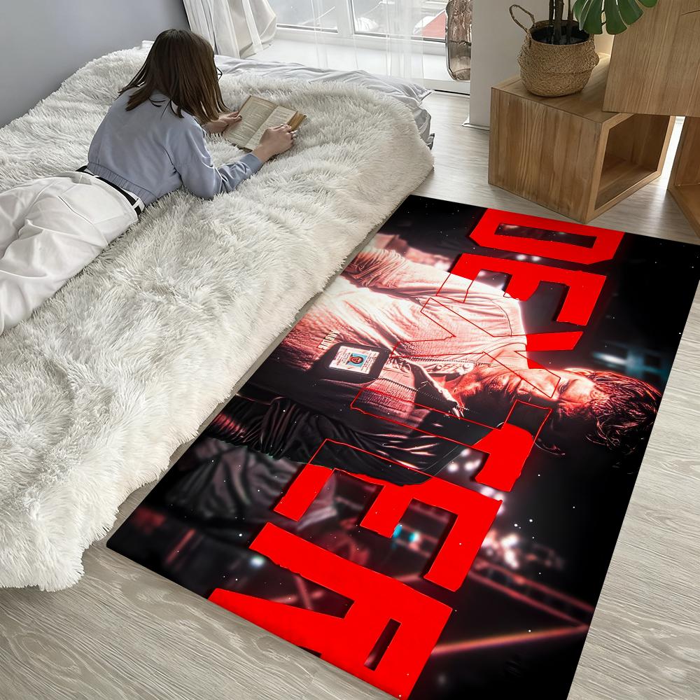 TV Series Horror D-Dexter Floor Mat Soft Thickened Absorbent Non-Slip Bedroom Living Room Door Mat Home Decor Flannel Rugs