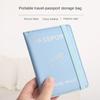 Women Men RFID Vintage Business Passport Covers Holder Multi- ID Bank Card PU Leather Wallet Case Travel Accessories