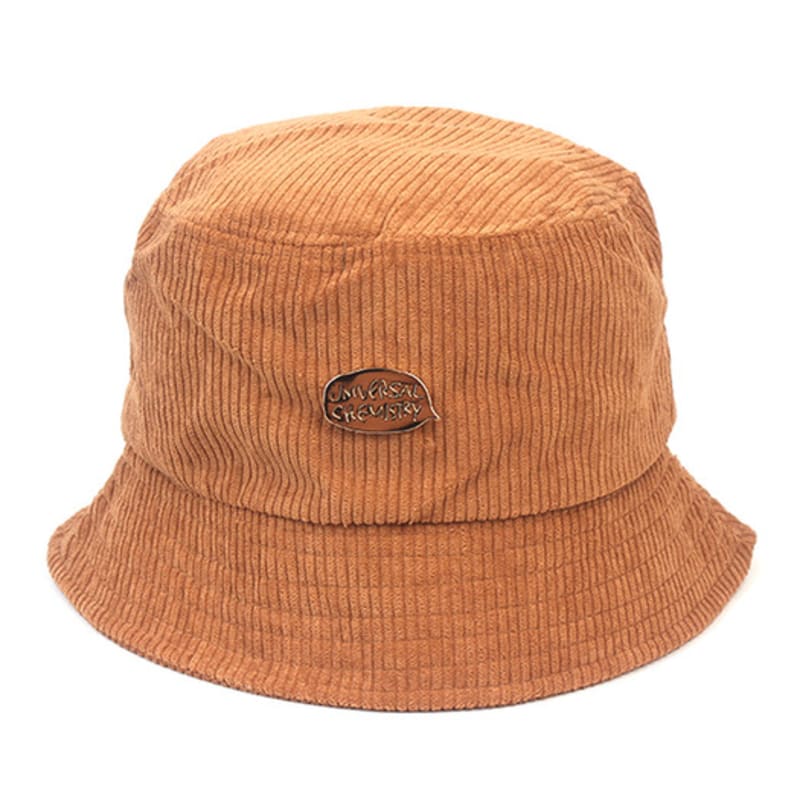 Universal Chemistry Corduroy Bubble Beige Bucket Hat