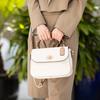 Coach Marlie 24 Turn-Lock Flap With Snakeskin Shoulder Strap Crossbody Bag Chain Bag Small Square Bag Cambridge Bag Leather Handbag Medium C1560-IMCAH