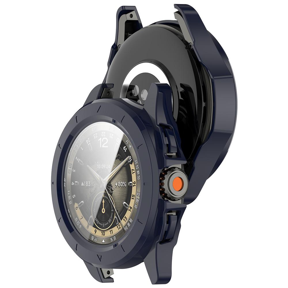 PC-deksel + Glassfilm For Xiaomi Watch S4 Sport Smartklokke Skjermbeskytter Støtfanger Skall Xiaomi Watch S4 Sport Deksel Etuier