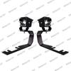 Hood LED Work Light LED Light Fog Light Kits Mount Holder For Ford Ranger T9 2023-2025+ LED Hood Hinge Ditch Light Mount Bracket