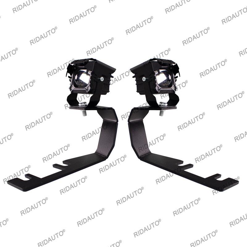 Hood LED Work Light LED Light Fog Light Kits Mount Holder For Ford Ranger T9 2023-2025+ LED Hood Hinge Ditch Light Mount Bracket