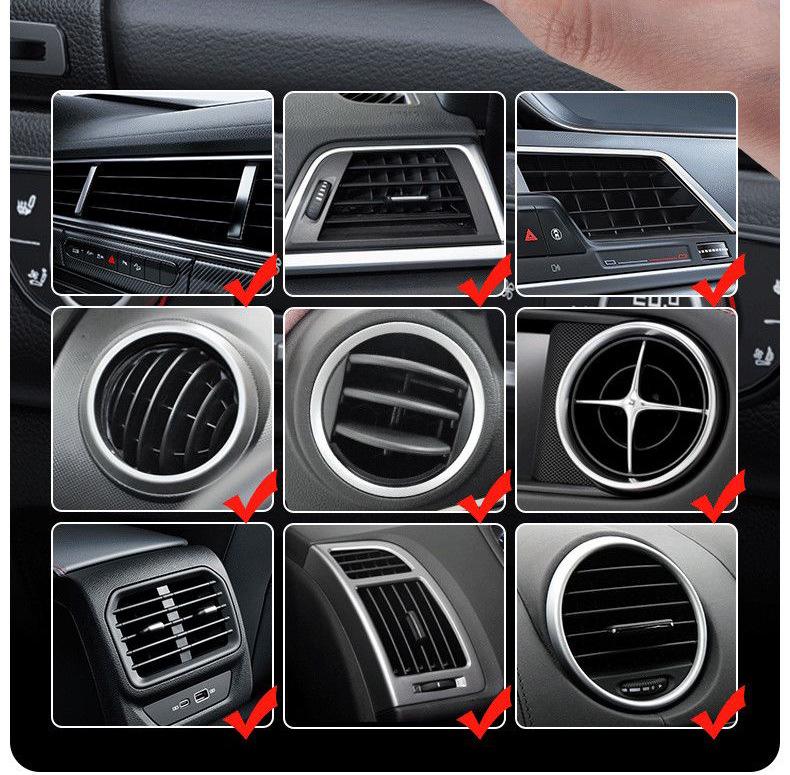 Premium Car Air Freshener Vent Clip: Long-Lasting Light Scent for Men & Women