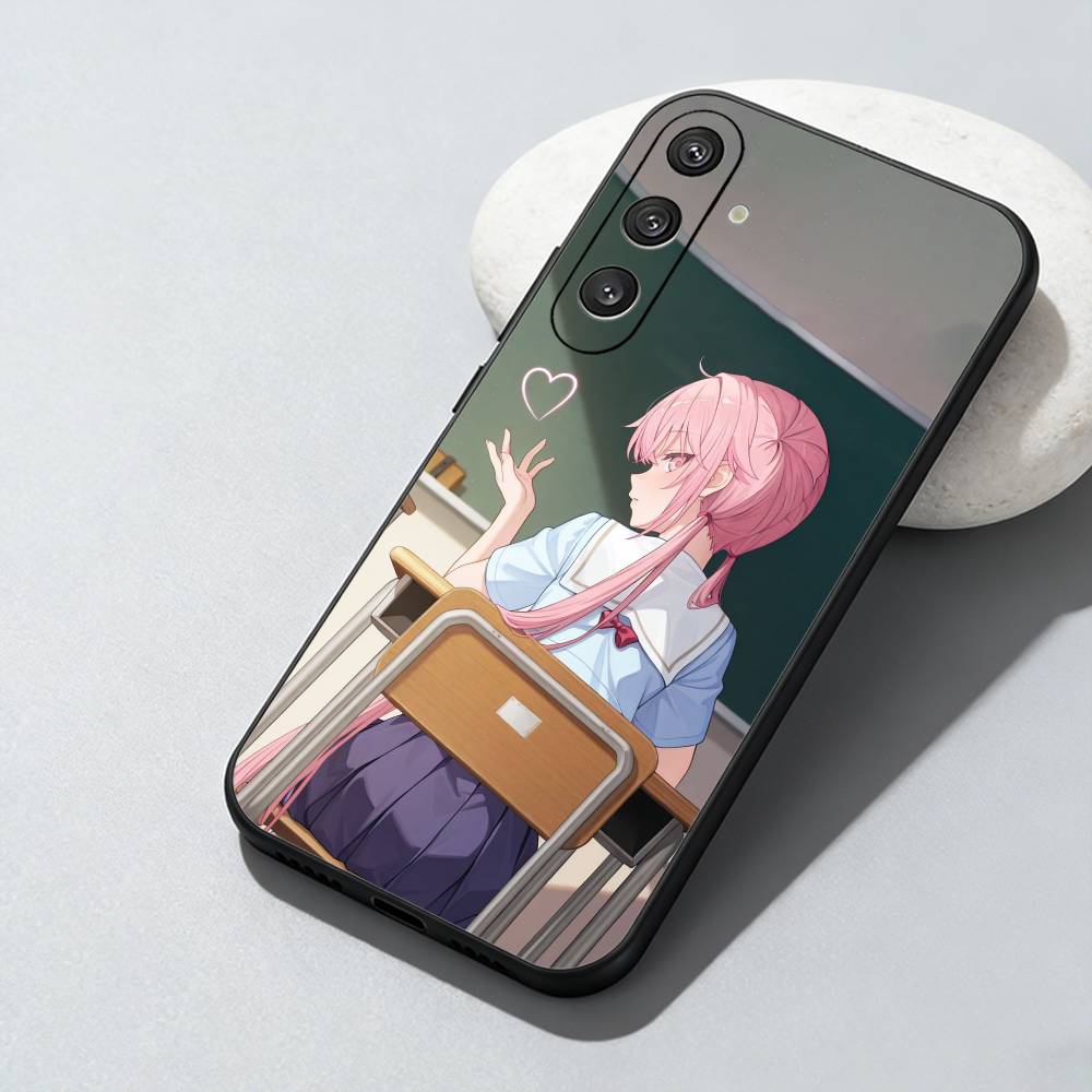 F-Future D-Diary Gasai Yuno Phone Case For Samsung Galaxy A73,A72,A71,A70,A52,A51 Others Soft Black Cover