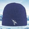 Fist Bolt Electric Ring Shape Men Women Unisex Knitted Hat Beanie Pullover Cap Winter Thermal Warm Christmas Outdoor Cycling Hik