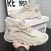 Shoes Men's 2025 Summer New Breathable Comfortable Mesh Shoes Sports Trend Running Shoes Fashion Trend Casual Shoes