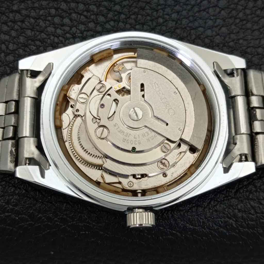 MENS VINTAGE REFURBISHED SEIKO 5 AUTOMATIC JAPAN WHITE DIAL WATCH a440363-9 Sk-a440363-1