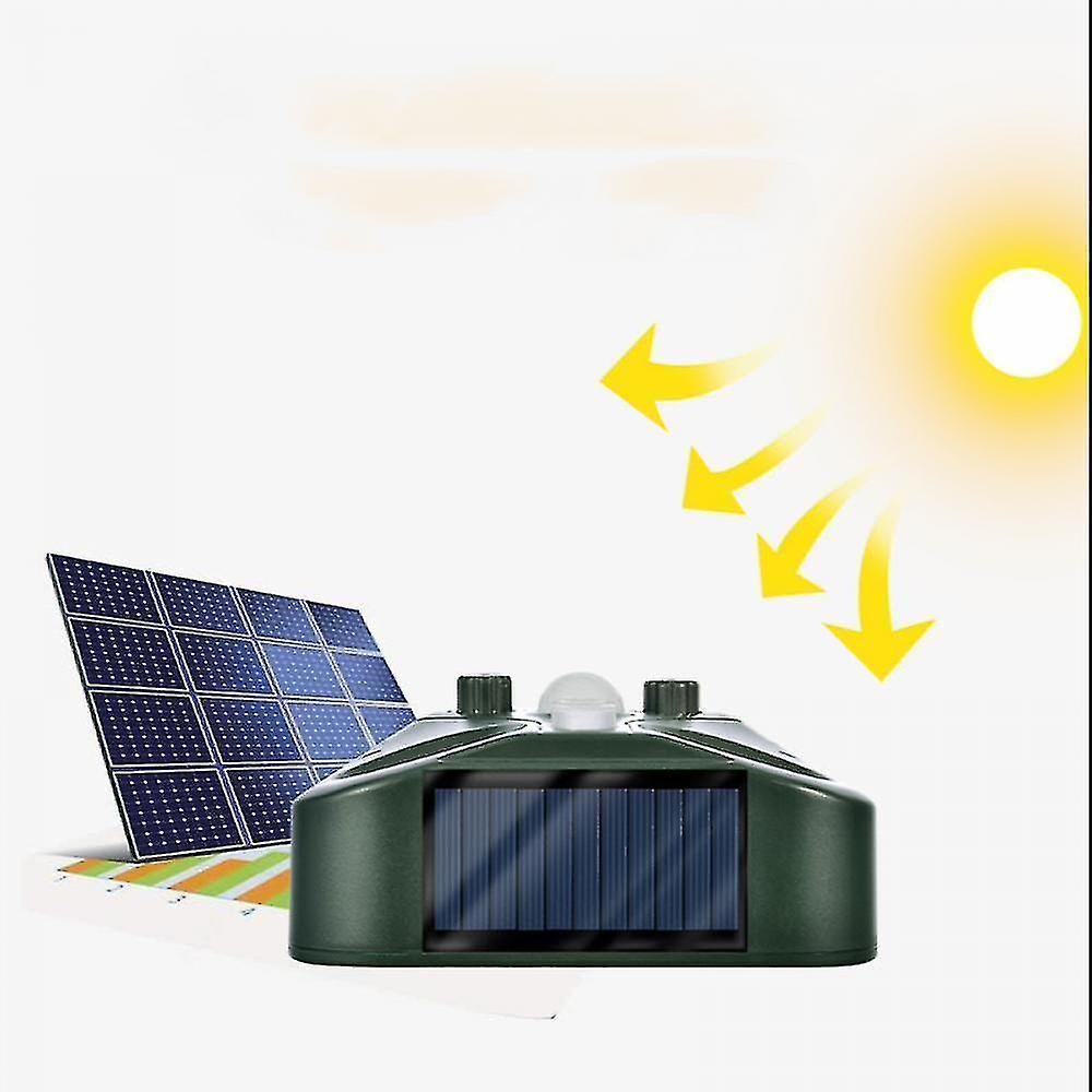 Ultrasonic Cat Repeller Dog Repeller Solar Charged Usb Charging Prevent Dogs And Cats