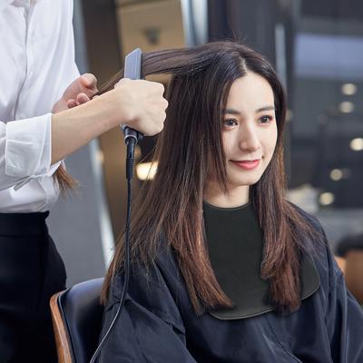 Salon Voděodolný střihací límec na vlasy Stříhací plášť Protiskluzový zábal na krk pro stříhání vlasů Barvení vlasů