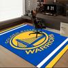 Golden State Warriors Logo Rug Game Carpet, Floor Mat for Bedroom Living Room Entryway Rug, Home Decor Idea Gift for Christmas birthday