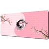 Fish XXL Lock Edge Mousepad Koi Taichi Neutral Large Gaming Desk Mat Keyboard Mats Mouse Mat Beast Desk Pad For Gift Mouse Pad