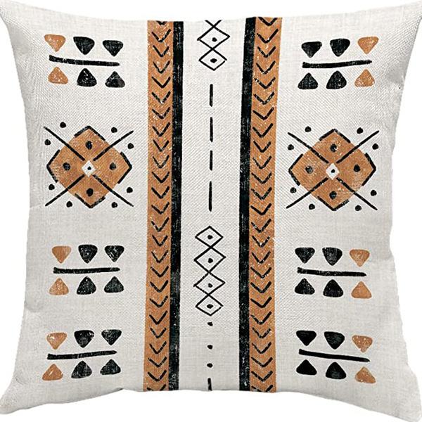 

Летняя Современная Минималистичная Полосатая Льняная Наволочка для Подушки Дивана Офис Спальня Прикроватная Наволочка 45 * 45Cm (without pillow core)