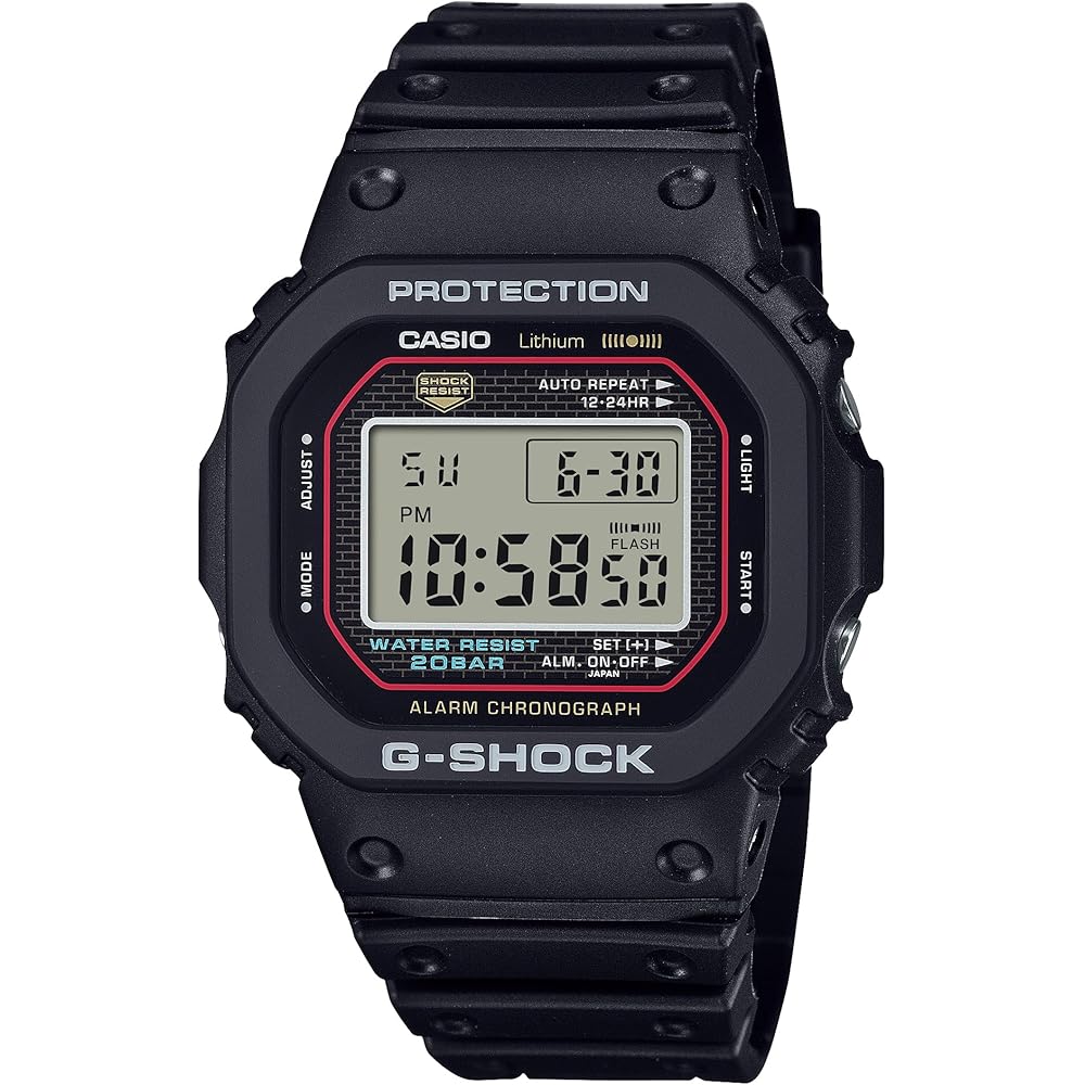 

Casio G-Shock DW-5000R-1AJF Men s Watch Biomass Plastic Black Retro Design