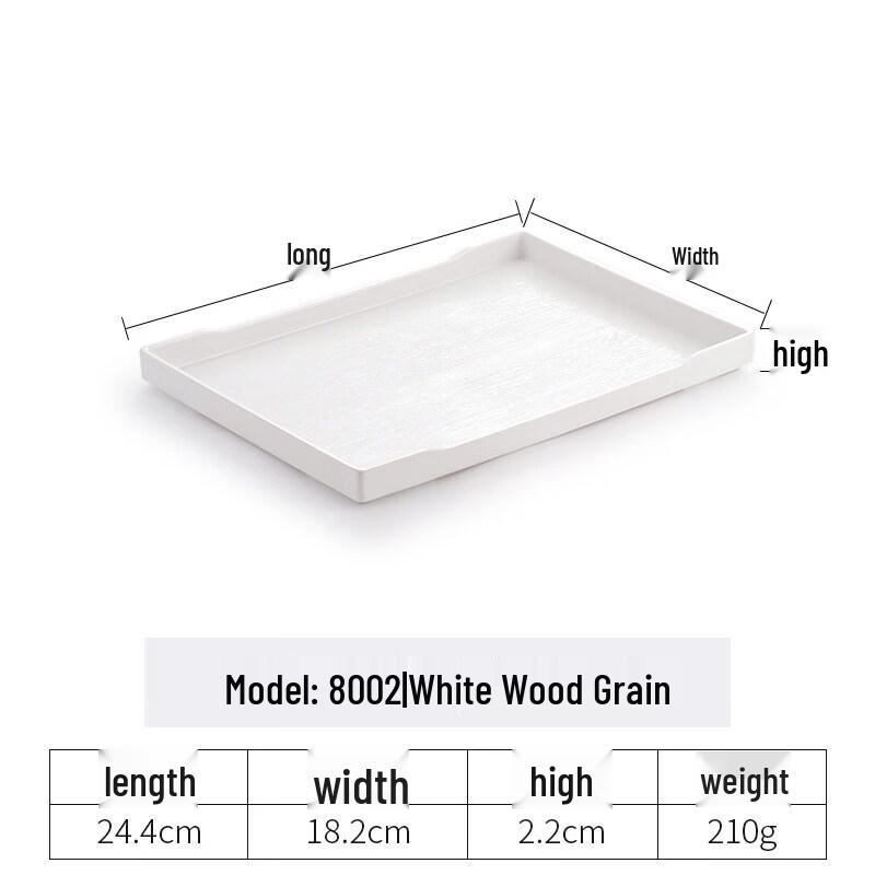 Rectangular Plastic Serving Tray